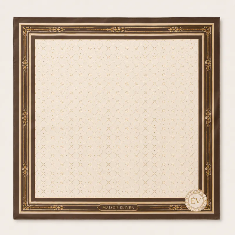 Monogram Carré 70 — 經典字母 70 方巾